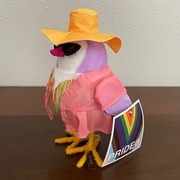 Target Pride Beach Poolside Fabric Bird Featherly Friend Summer PrideFest LGBTQ - Picture 5 of 6